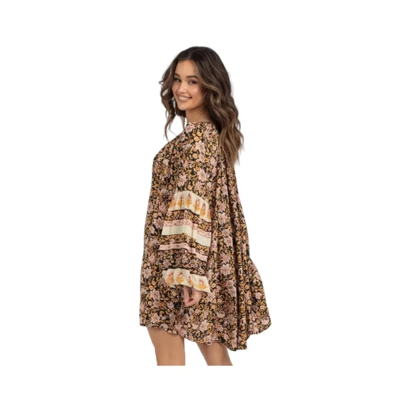 Billabong Gypset Mini Dress Black / S/8